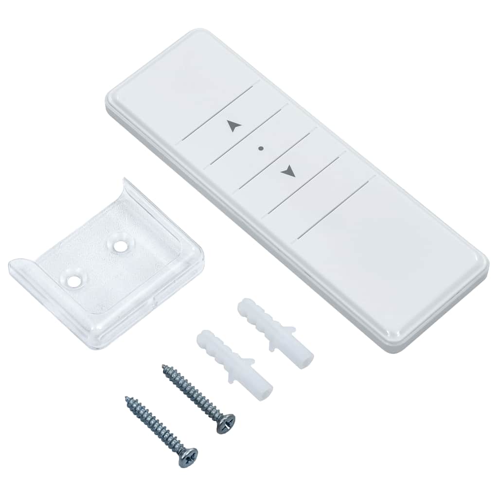 Automatisk markise med vindsensor og LED 600x300 cm kremhvit