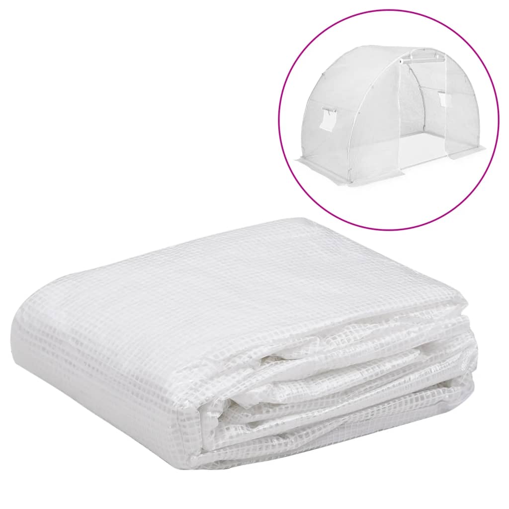 Erstattningstrekk til drivhus (4,5 m²) 3x1,5x2 m gjennomsiktig