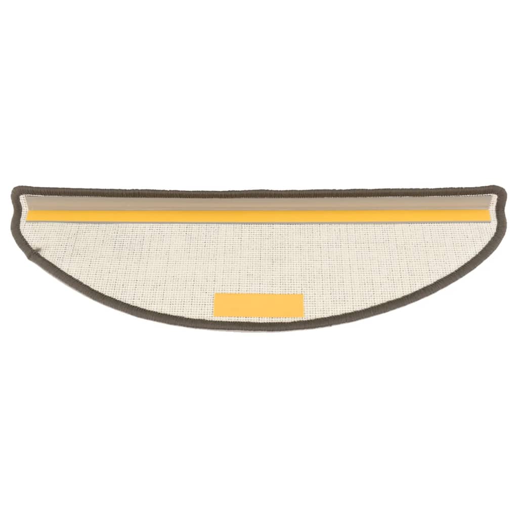 Trappetrinnstepper 15 stk grå 65x21x4 cm