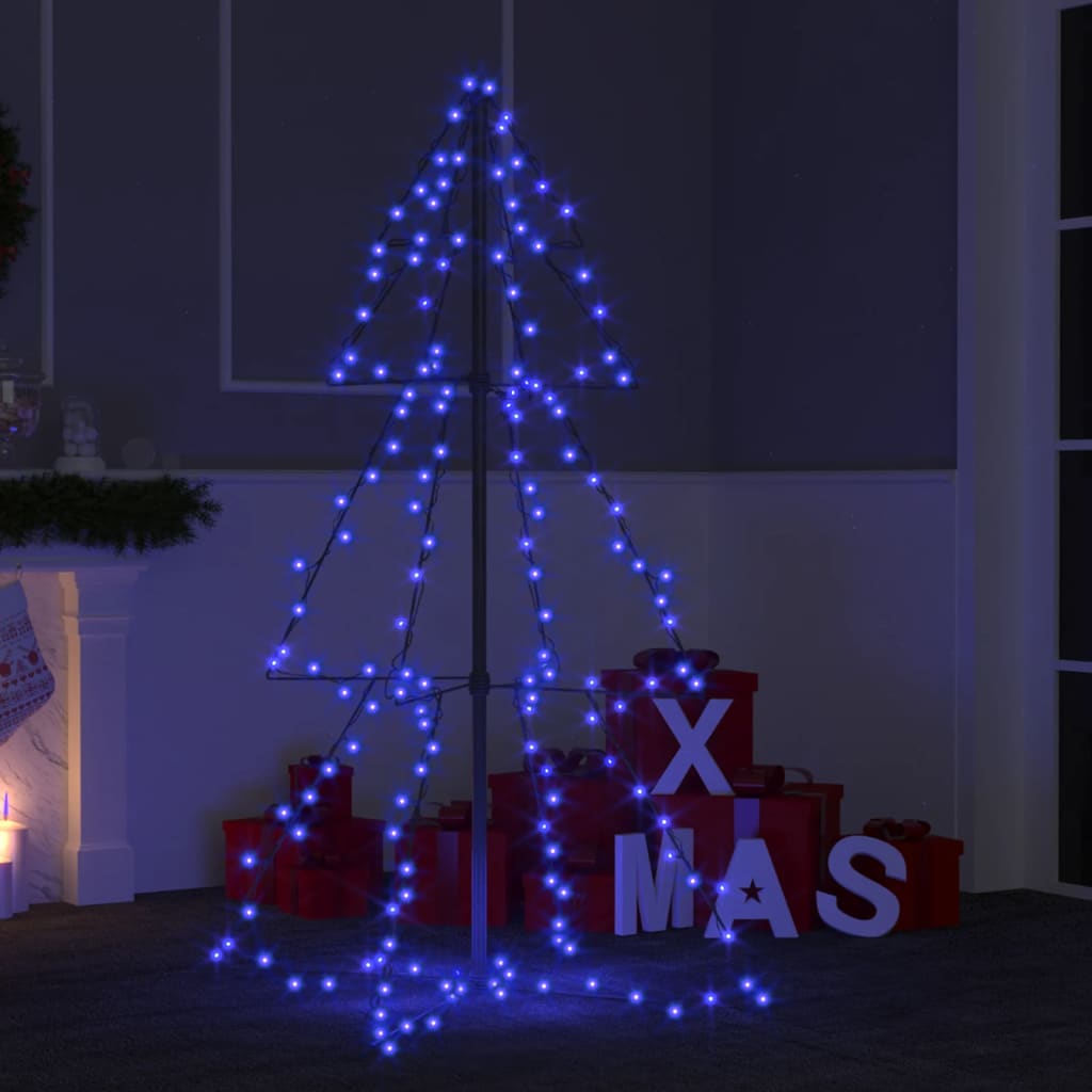 Juletrekjegle 160 LED innendørs og utendørs 78x120 cm