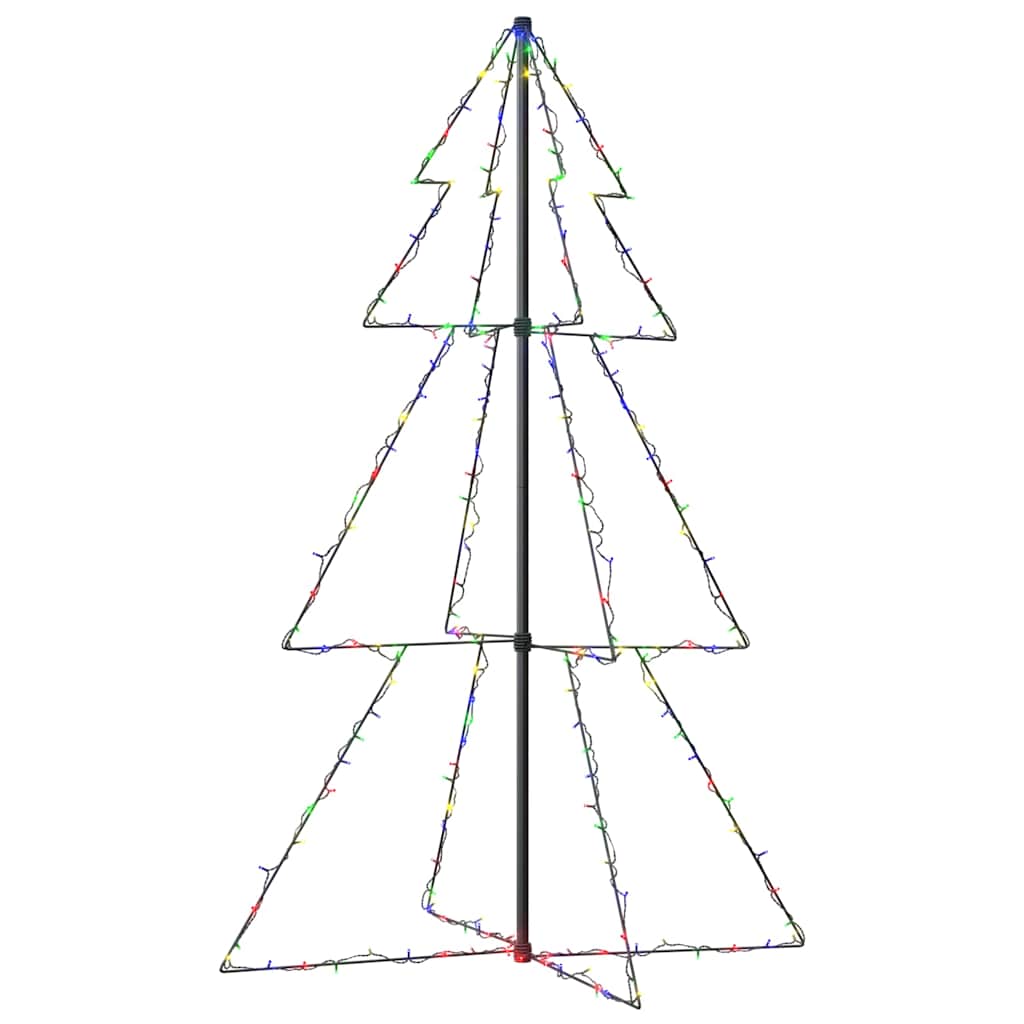 Juletre kjegle 200 LED innendørs og utendørs 98x150 cm