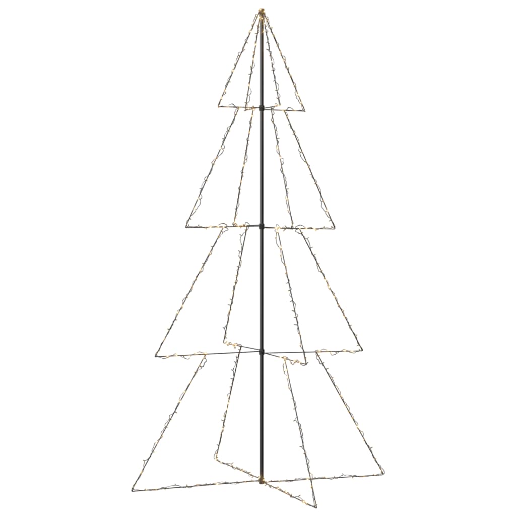Juletrekjegle 360 LED innendørs og utendørs 143x250 cm