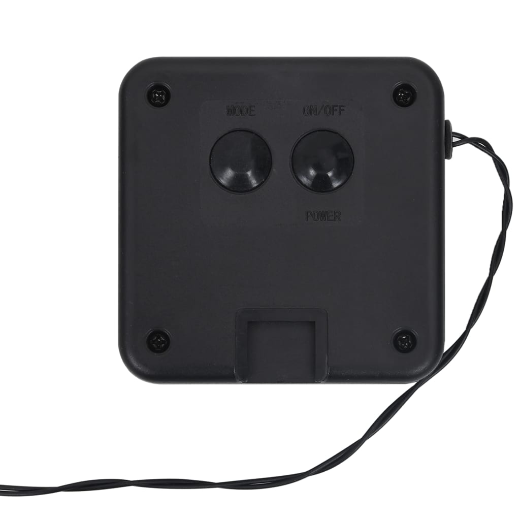 Soldrevne lysslynger 5stk 5x200 LED blå innendørs utendørs