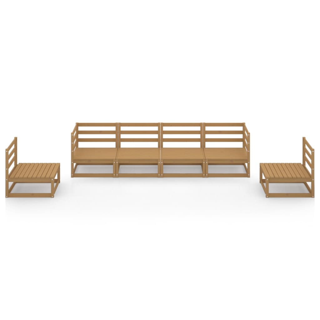 Hagesofagruppe 6 deler honningbrun heltre furu