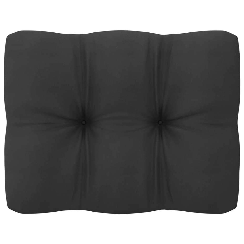 Hagesofa med puter 3-seters heltre furu