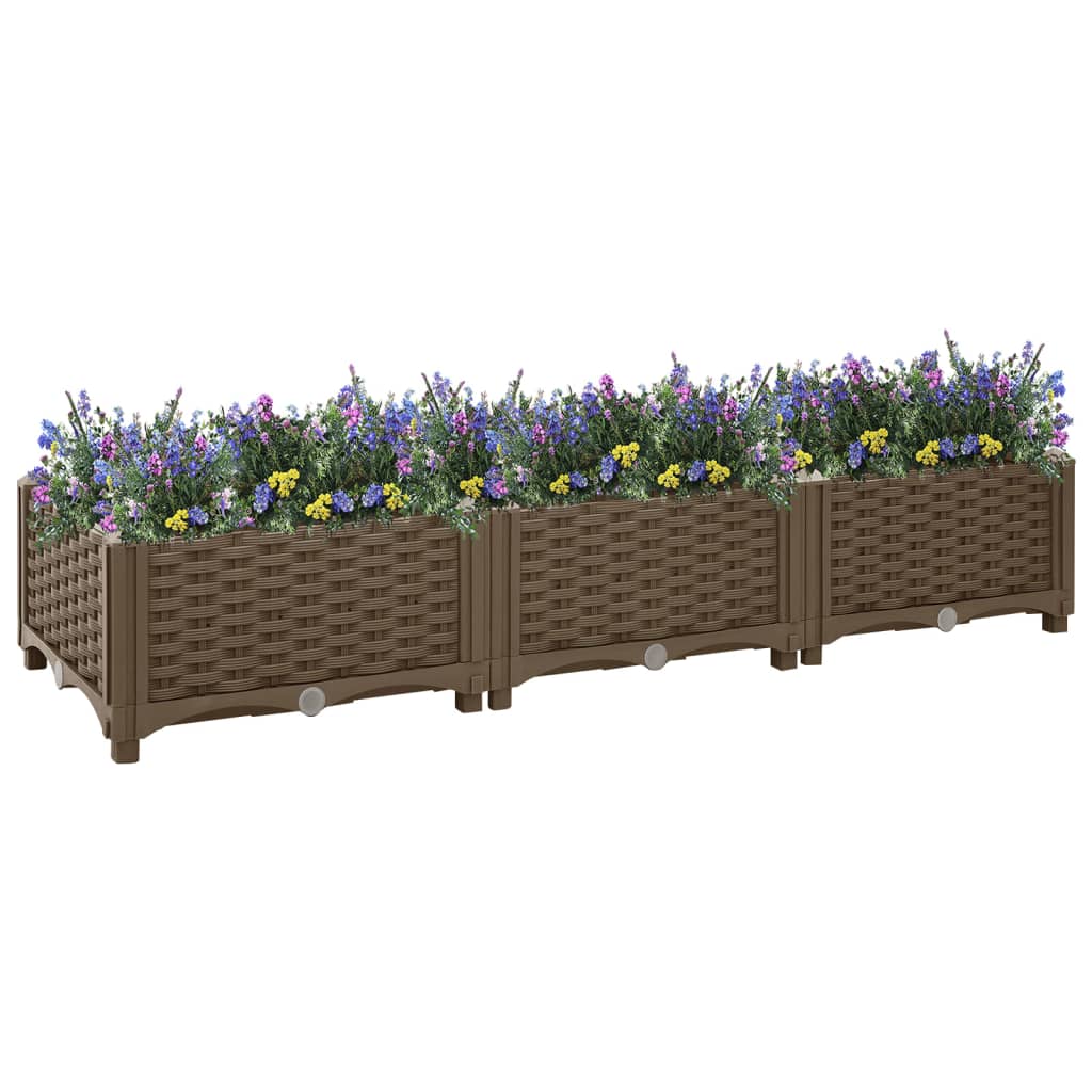 Høybed 120x40x23 cm polypropylen