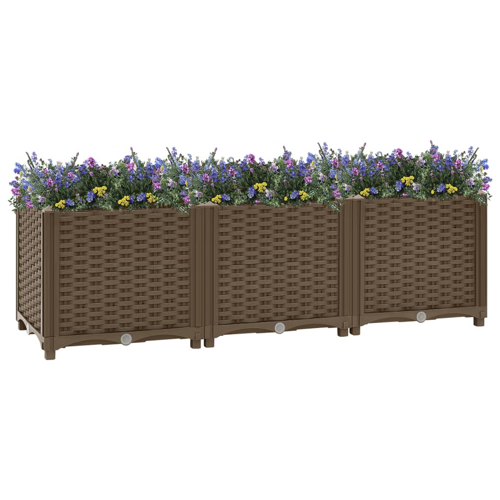 Høybed 120x40x38 cm polypropylen