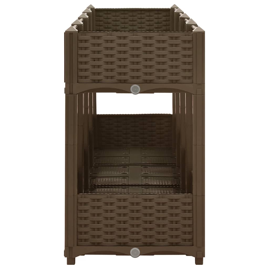 Høybed 160x40x71 cm polypropylen