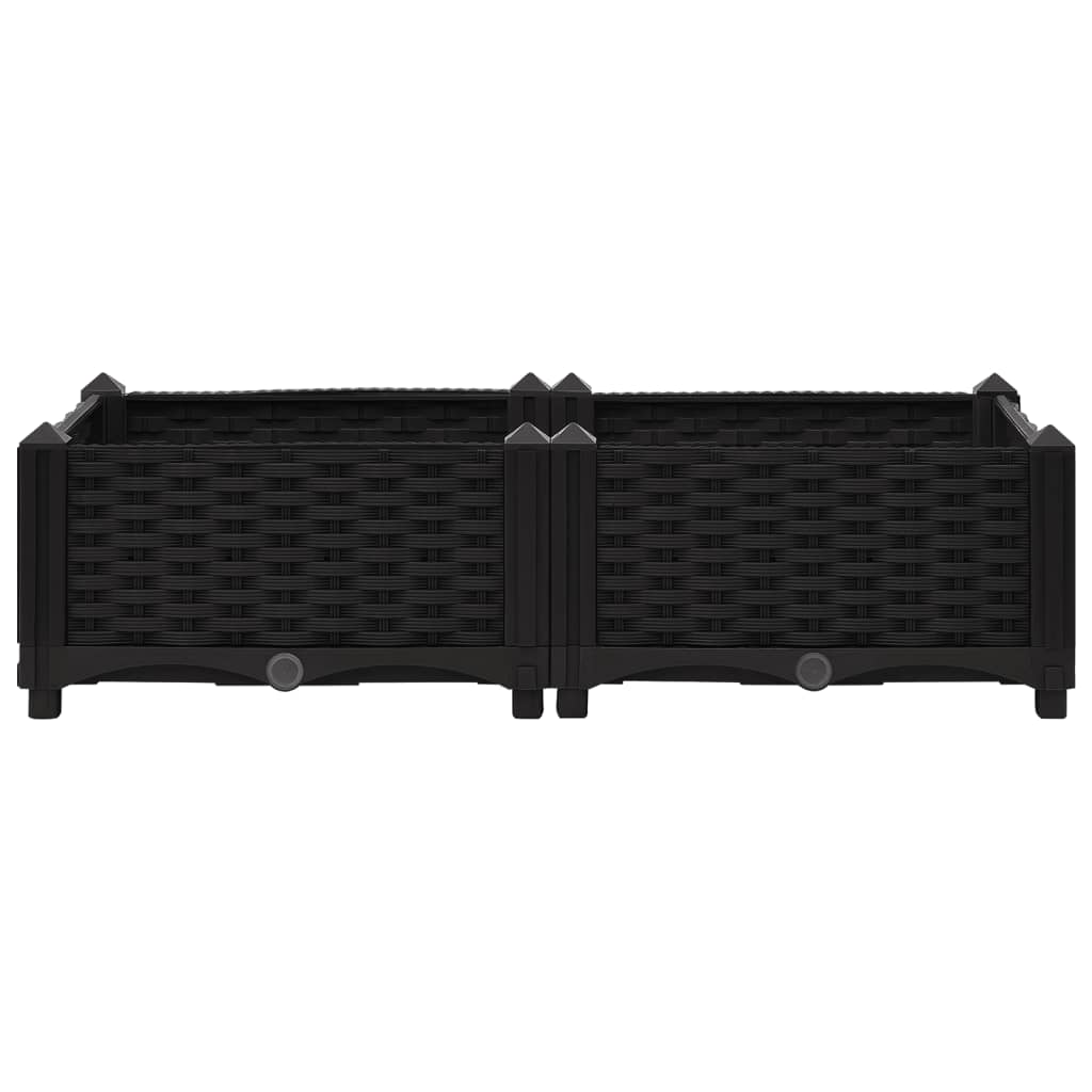 Høybed 80x40x23 cm polypropylen