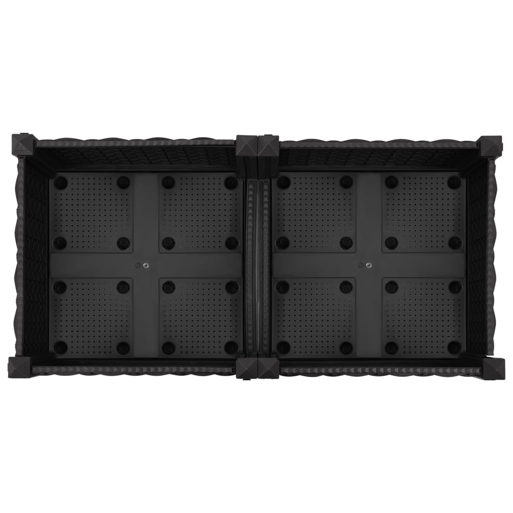 Høybed 80x40x23 cm polypropylen