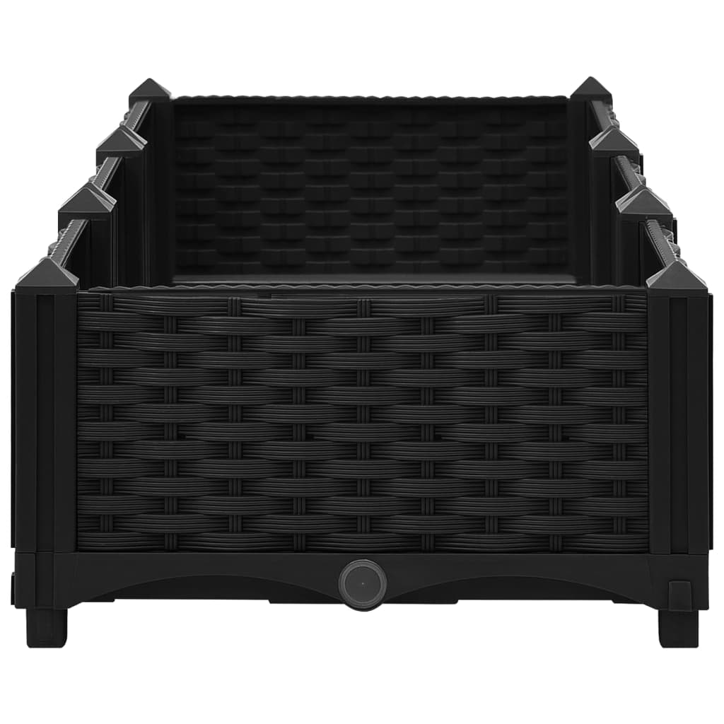 Høybed 120x40x23 cm polypropylen