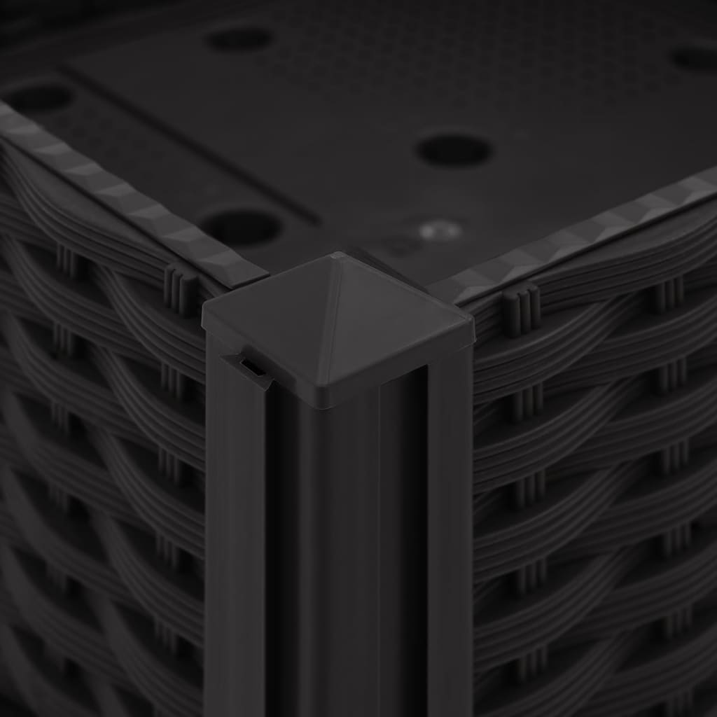 Høybed 160x40x23 cm polypropylen