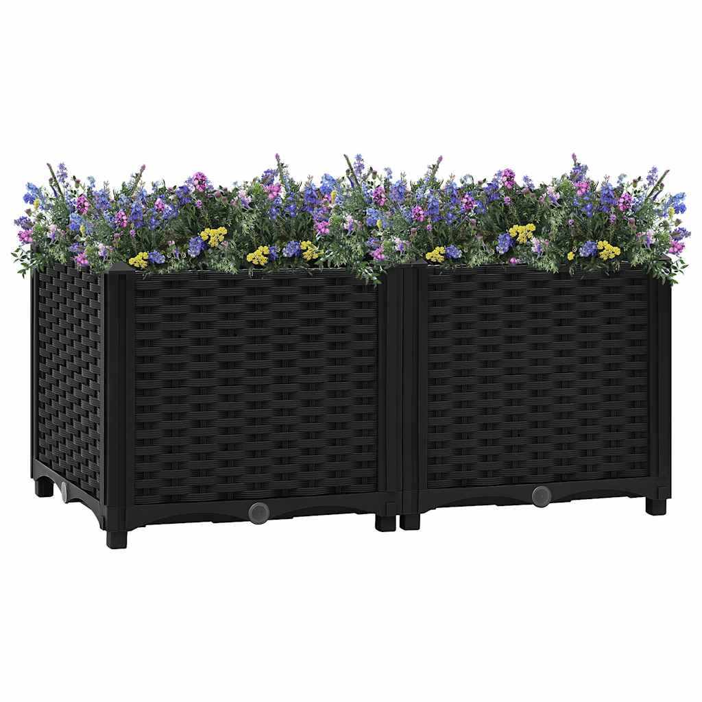 Høybed 80x40x38 cm polypropylen