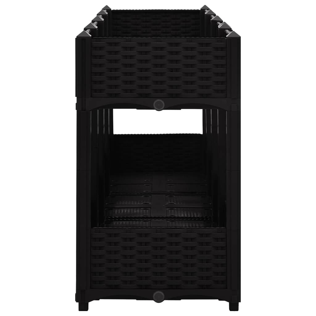 Høybed 160x40x71 cm polypropylen