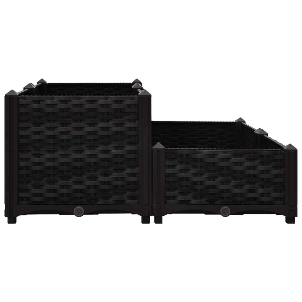 Høybed 80x80x38 cm polypropylen