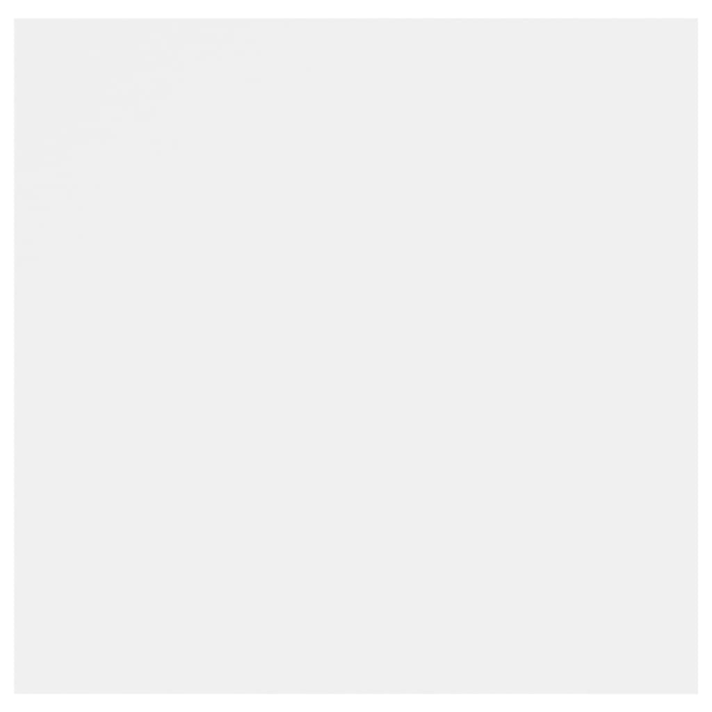 Nattbord 2 stk hvit 30,5x30x30 cm sponplate