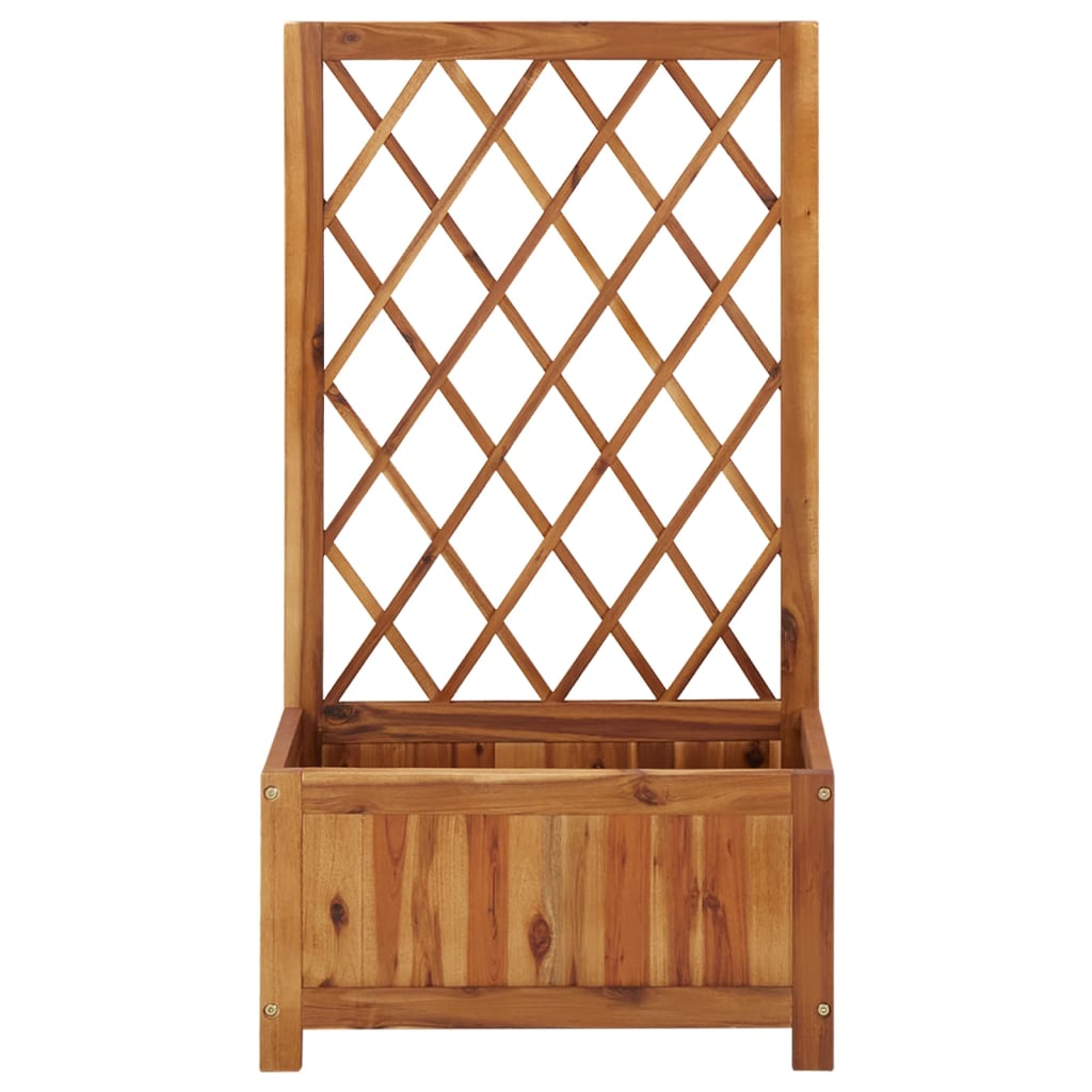 Høybed med espalier heltre akasie