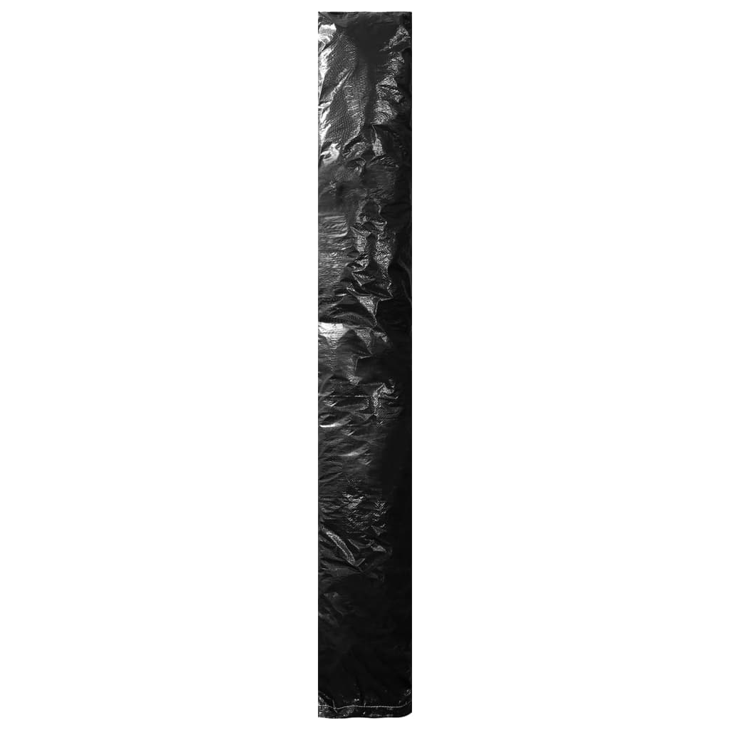 Parasolltrekk 2 stk med glidelås PE 175 cm