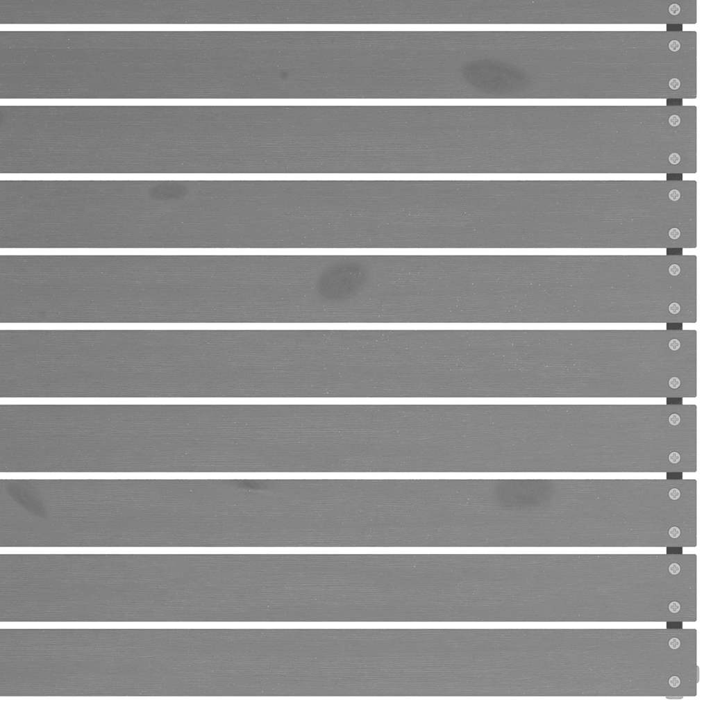 Utendørs hjørnesofaer 2 stk heltre furu grå
