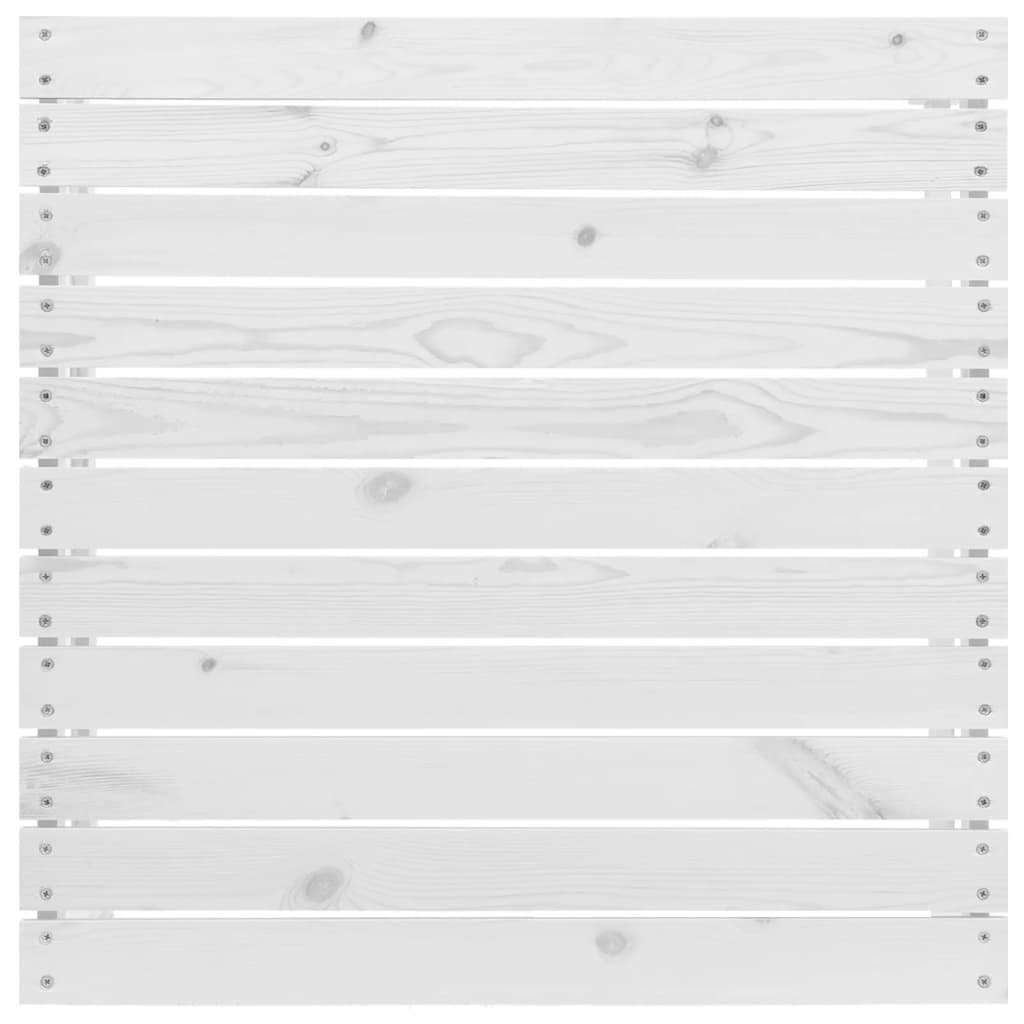 Hagesofagruppe med puter 3 deler hvit heltre furu