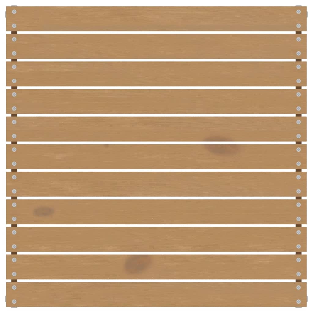 Hagesofagruppe med kremhvite puter 3 deler heltre furu