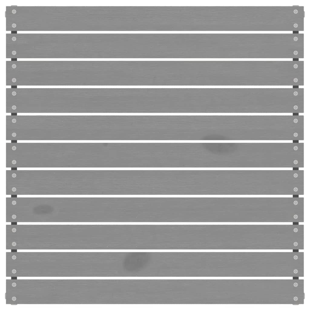 Hagesofagruppe med puter 3 deler grå heltre furu