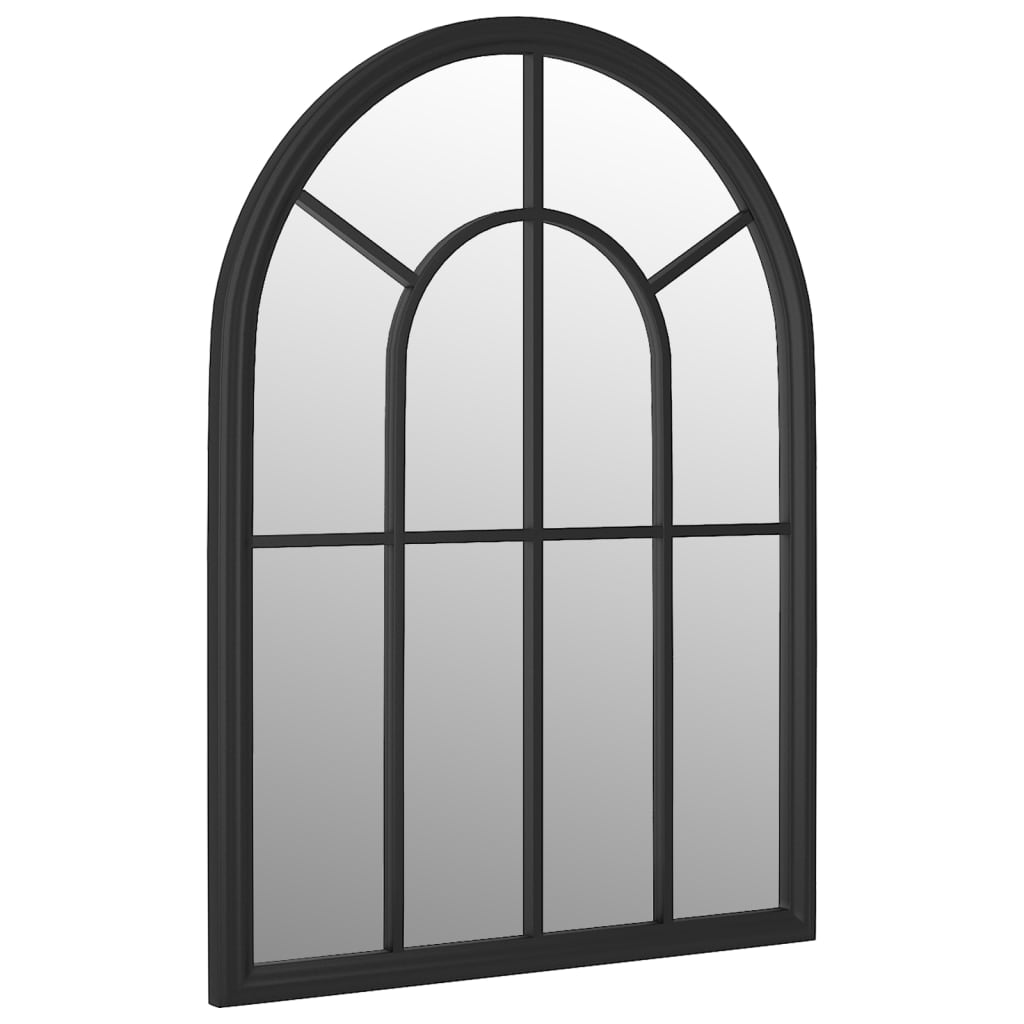 Hagespeil svart 60x45 cm for utendørs bruk jern