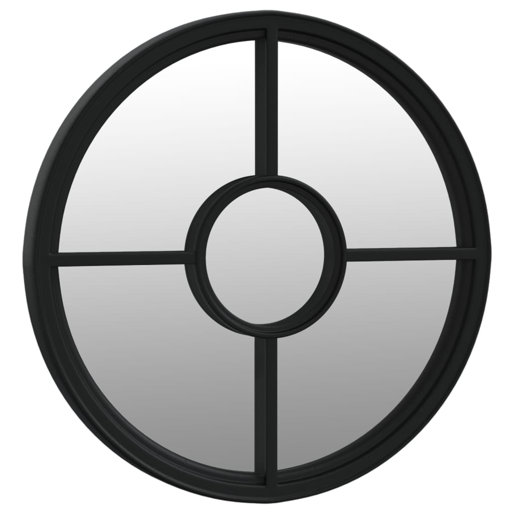 Hagespeil svart 40x4 cm for utendørs bruk jern