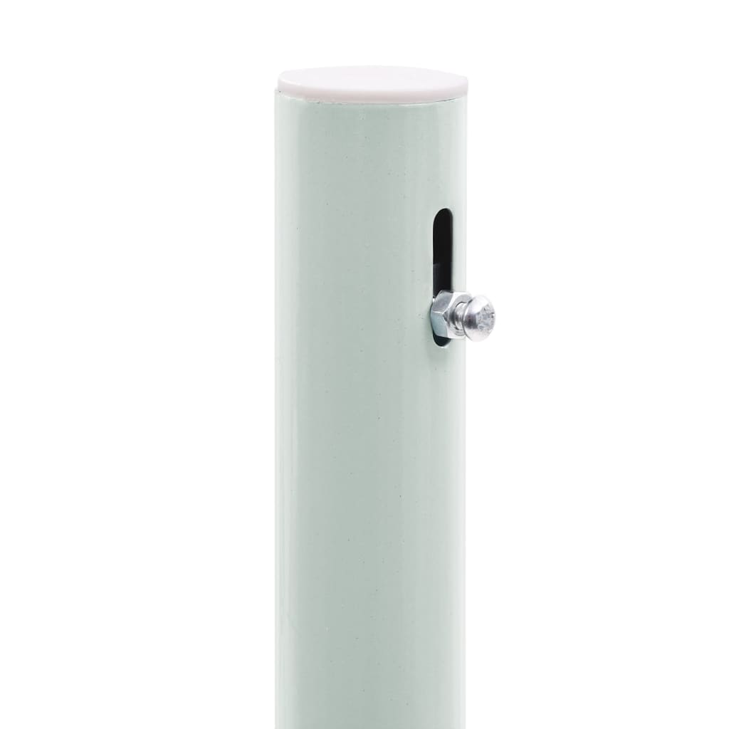 Uttrekkbar sidemarkise 140x300 cm kremhvit