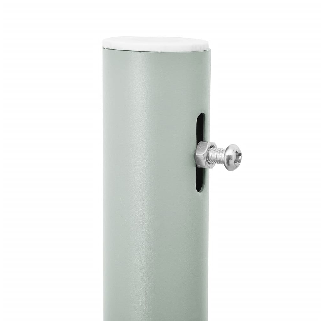 Uttrekkbar sidemarkise 160x600 cm kremhvit