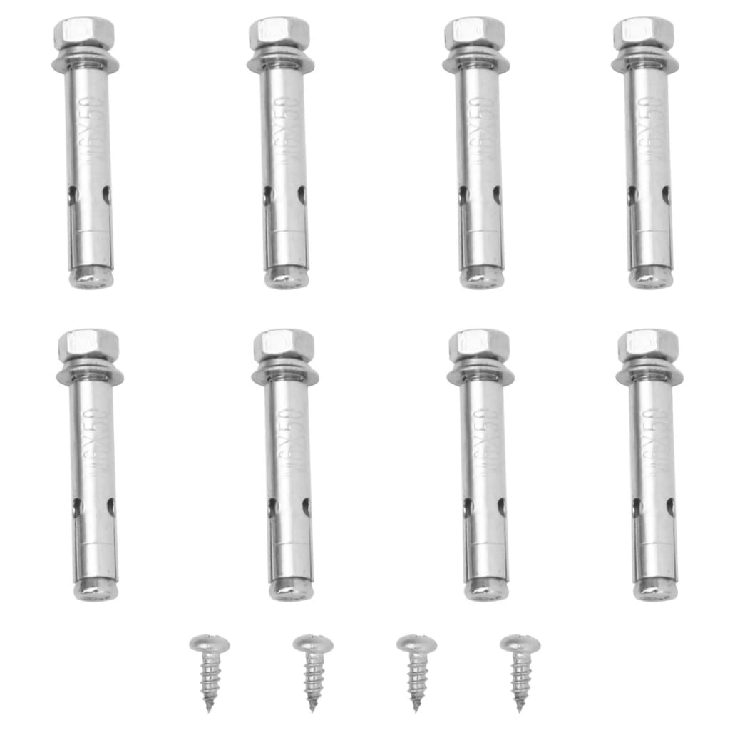 Uttrekkbar sidemarkise 160x600 cm rød