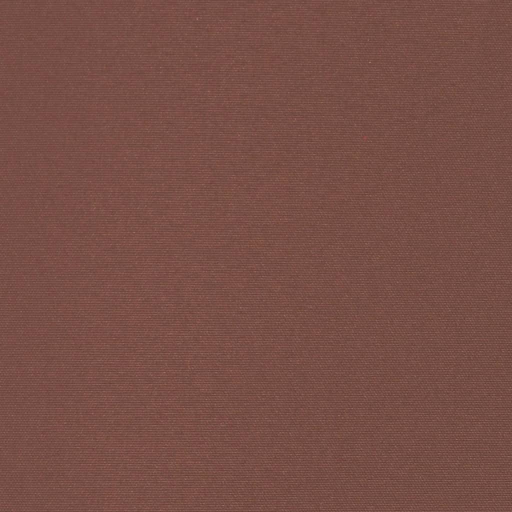 Uttrekkbar sidemarkise 160x600 cm brun