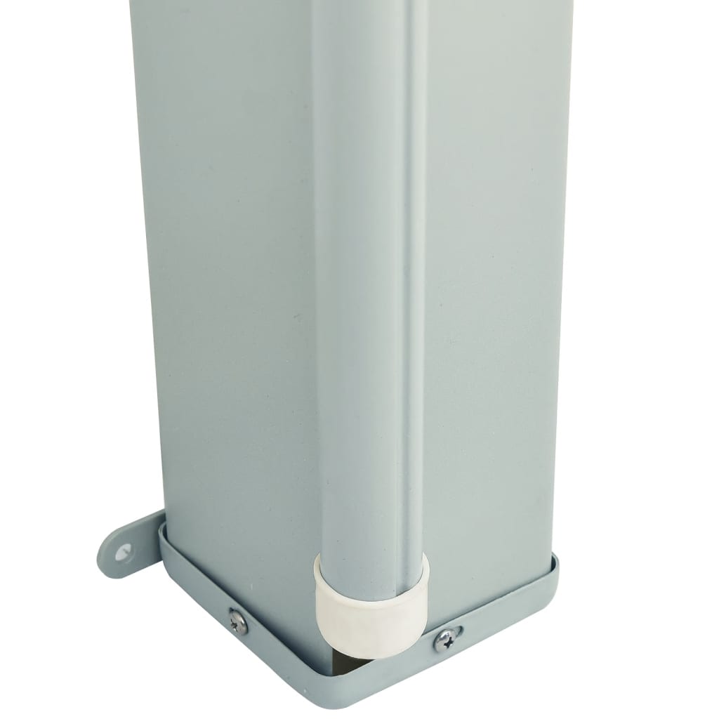 Uttrekkbar sidemarkise 180x600 cm blå