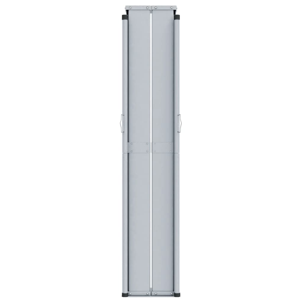 Uttrekkbar sidemarkise 160x1200 cm antrasitt