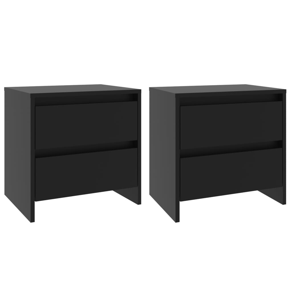 Nattbord 2 stk sonoma eik 45x34,5x44,5 cm konstruert tre
