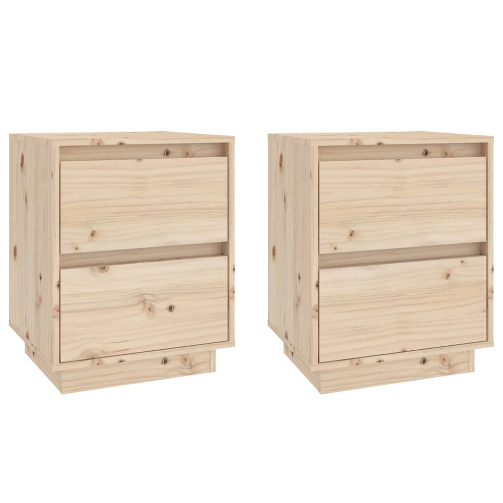 Nattbord 2 stk 40x35x50 heltre furu