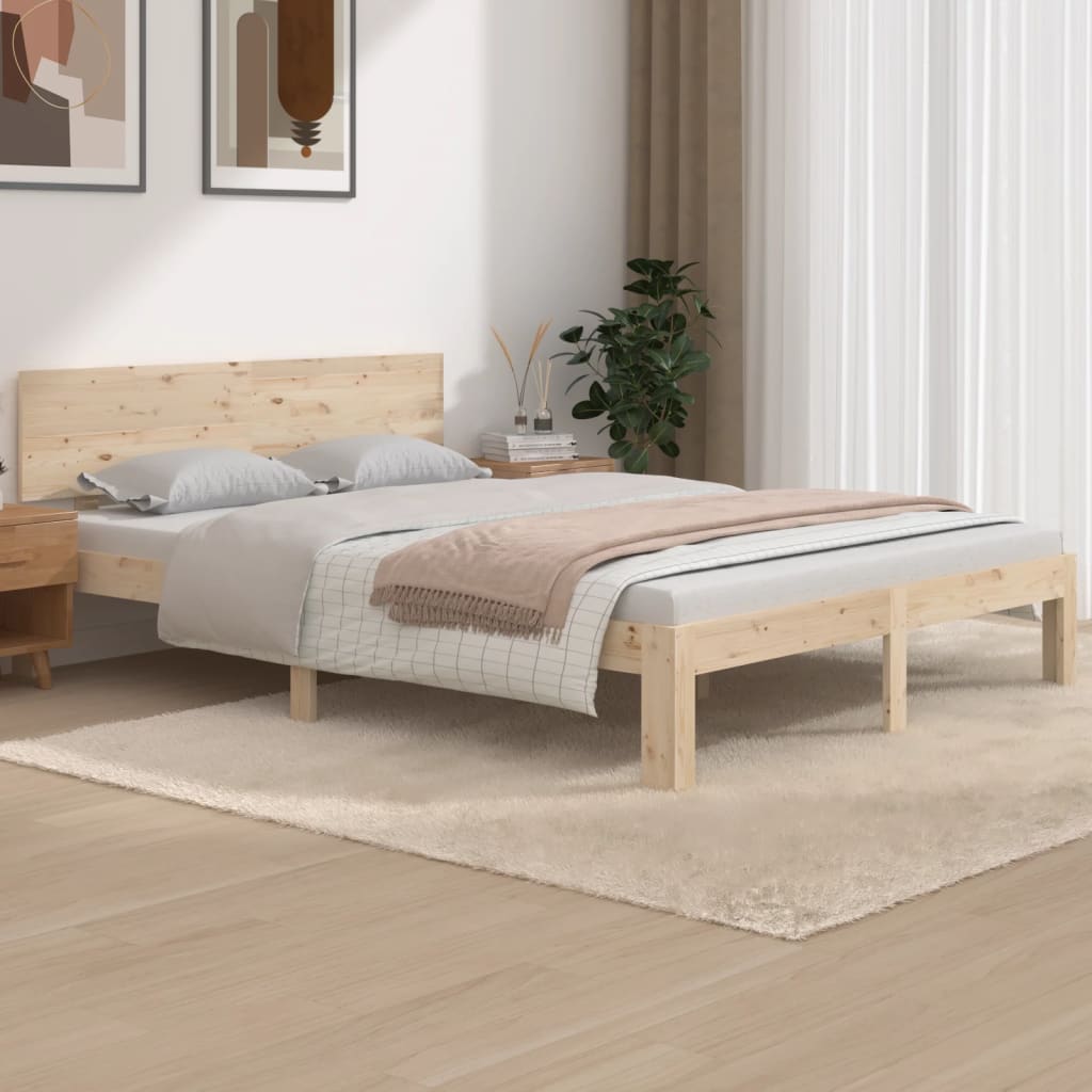 Sengeramme heltre furu 140x190 cm