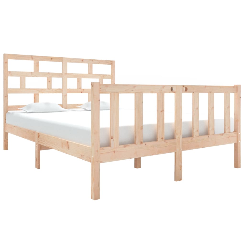Sengeramme heltre furu 135x190 cm Double