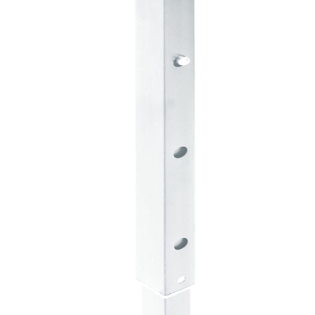 Sammenleggbart festtelt kremhvit 2x2 m