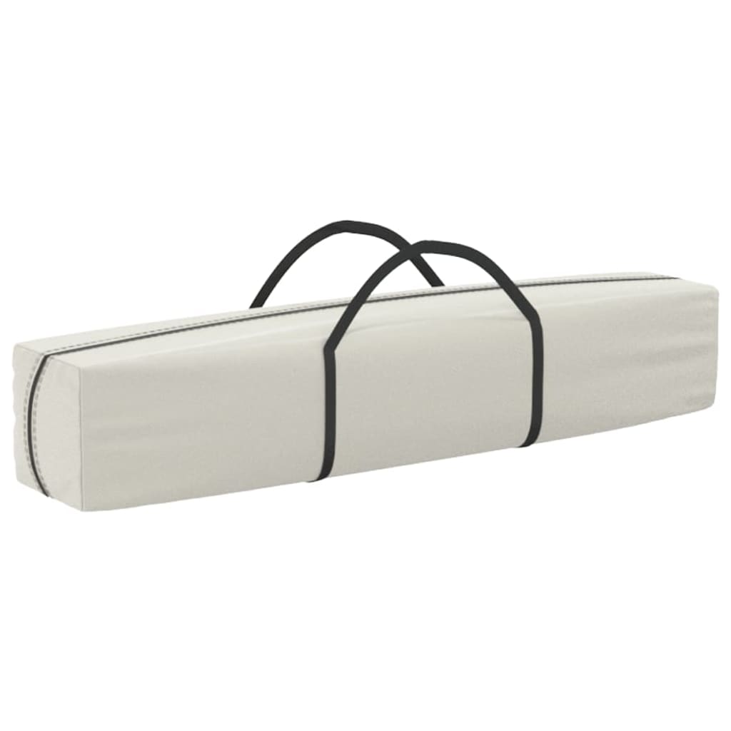 Sammenleggbart festtelt kremhvit 2x2 m