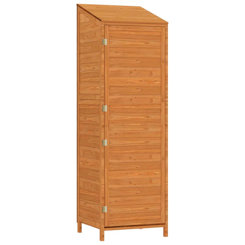 Hageskur brun 55x52x174,5 cm heltre gran