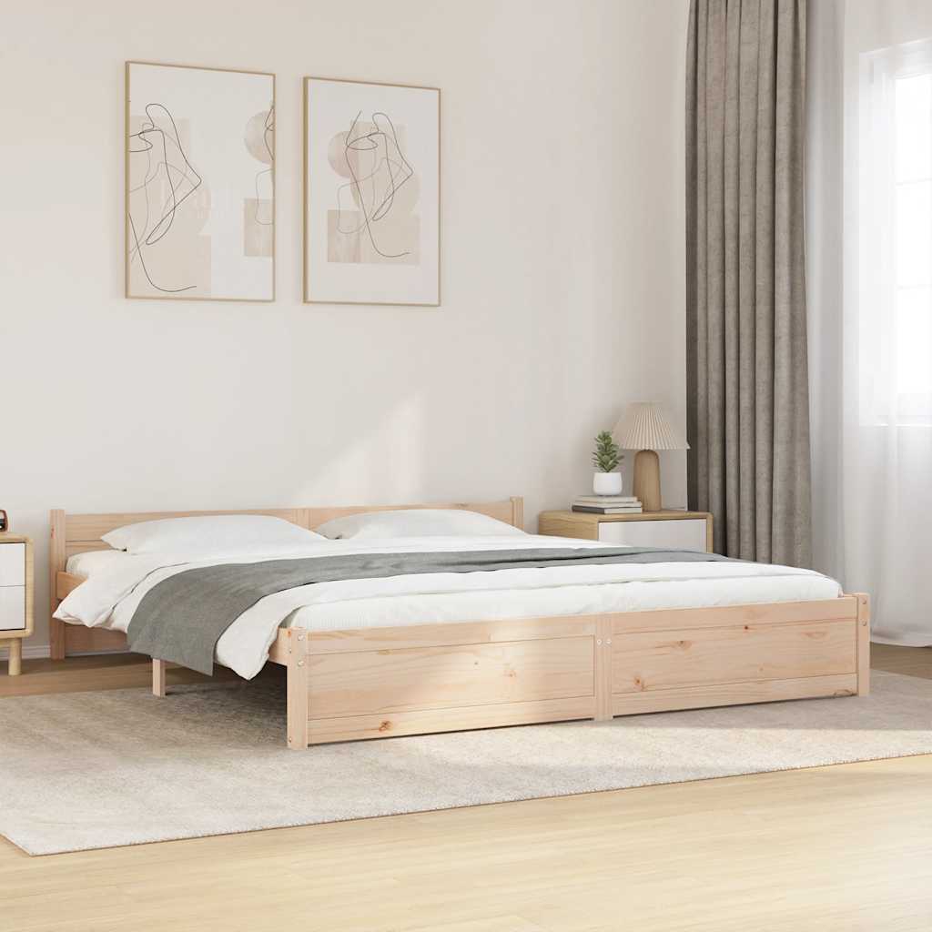 Sengeramme heltre 200x200 cm