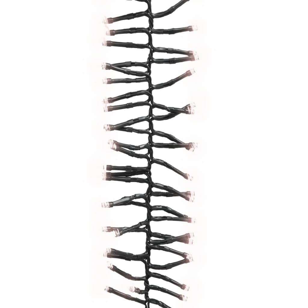 LED-strenglys med 2000 lysdioder varmhvit 17 m PVC