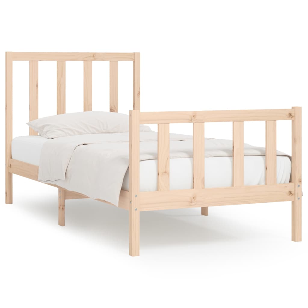 Sengeramme heltre furu 90x190 cm Single