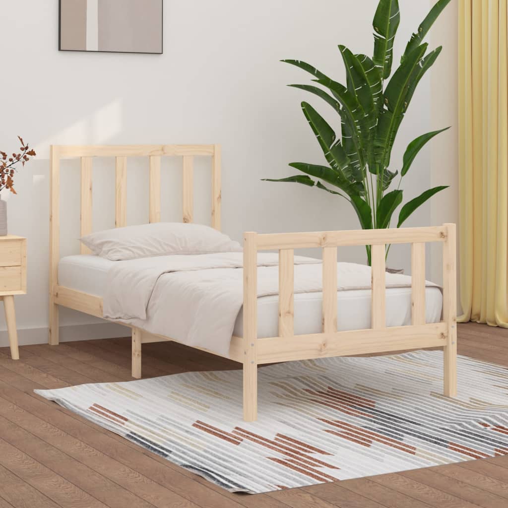 Sengeramme heltre furu 90x190 cm Single