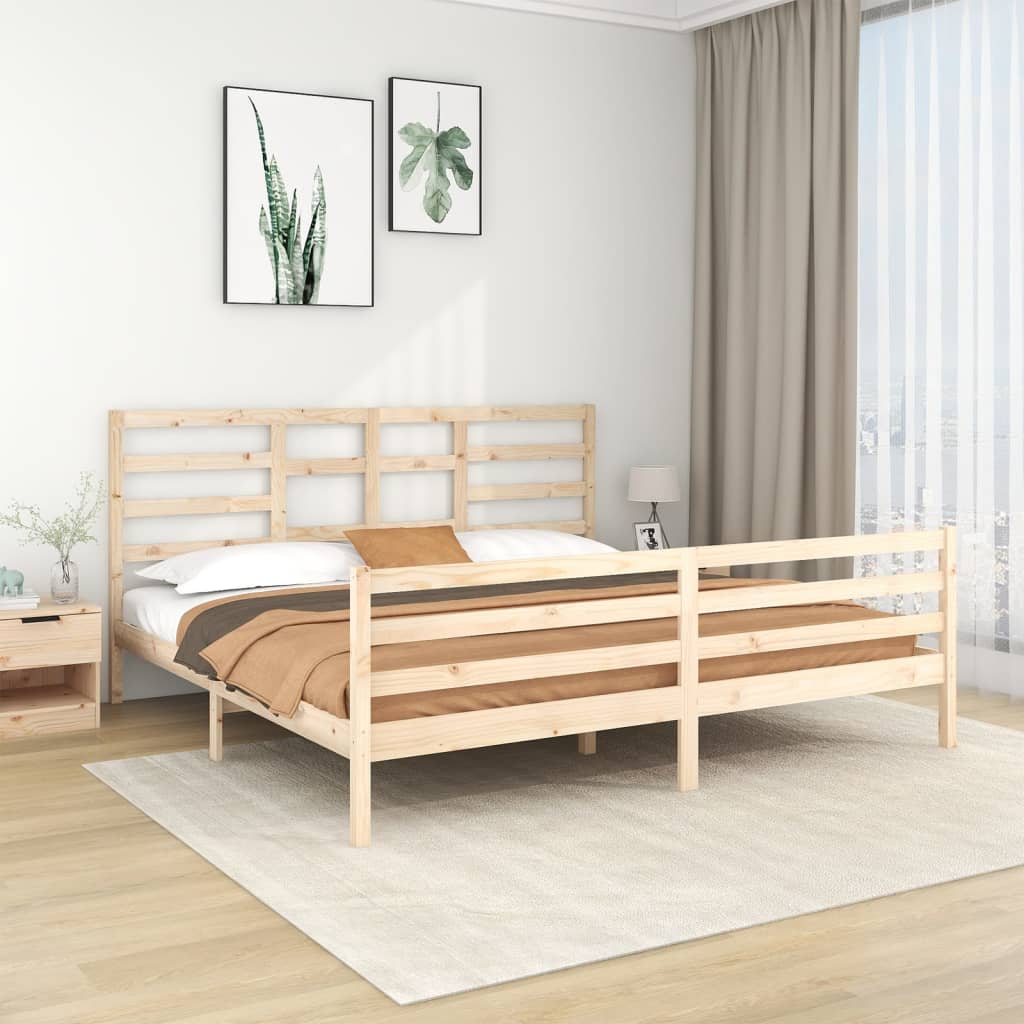 Sengeramme heltre 200x200 cm