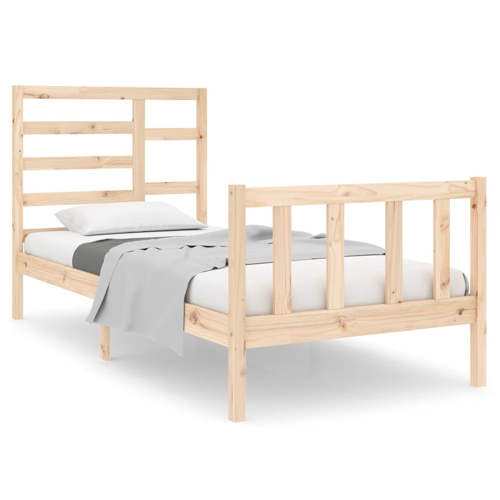 Sengeramme heltre furu 90x190 cm Single
