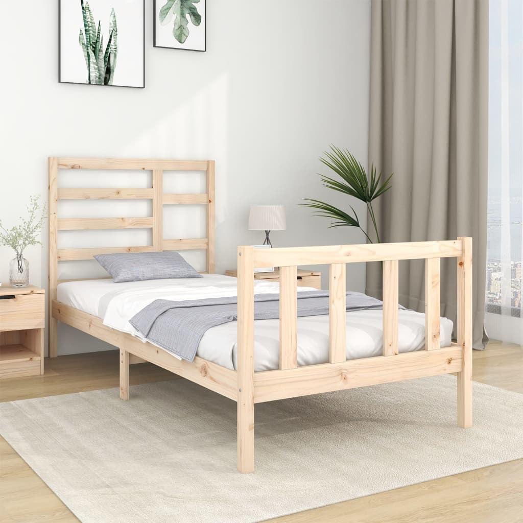 Sengeramme heltre furu 90x190 cm Single