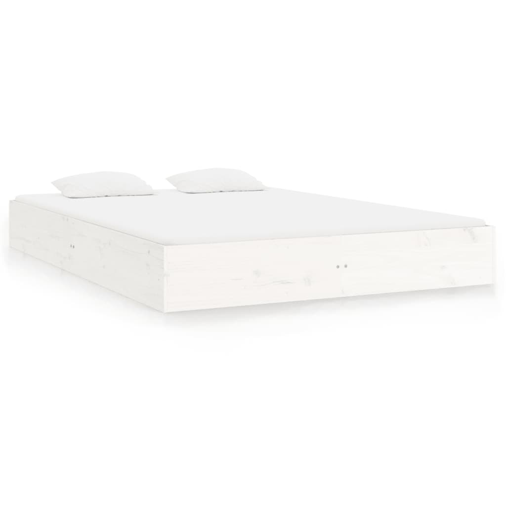 Sengeramme hvit heltre 160x200 cm