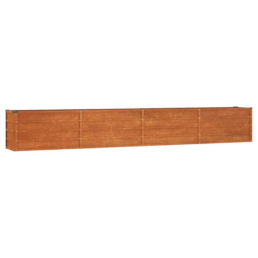 Høybed rust 320x40x45 cm cortenstål